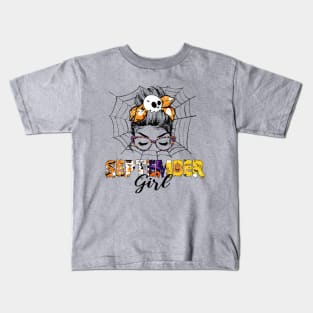 September Girl Birthday Happy Halloween Kids T-Shirt